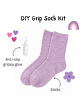 DIY Grip Socks - Purple