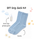 DIY Grip Socks - Blue